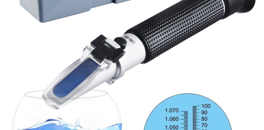 saltwater aquarium supplies - refractometer